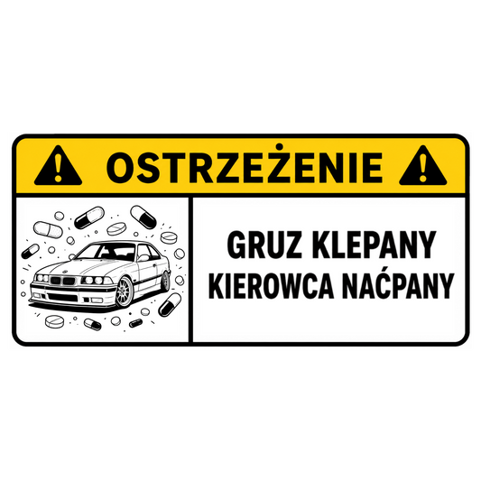 Zestaw naklejek dla właściela gruza