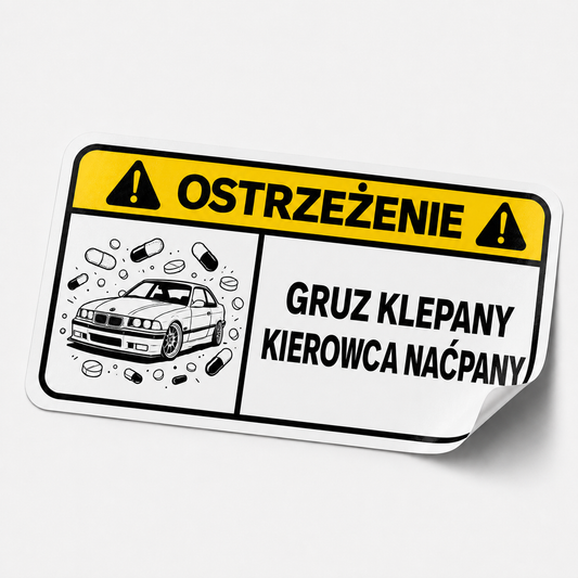 Zestaw naklejek dla właściela gruza