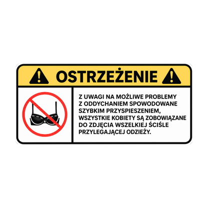 WARNING ANG sticker set