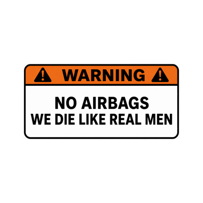 WARNING ANG sticker set