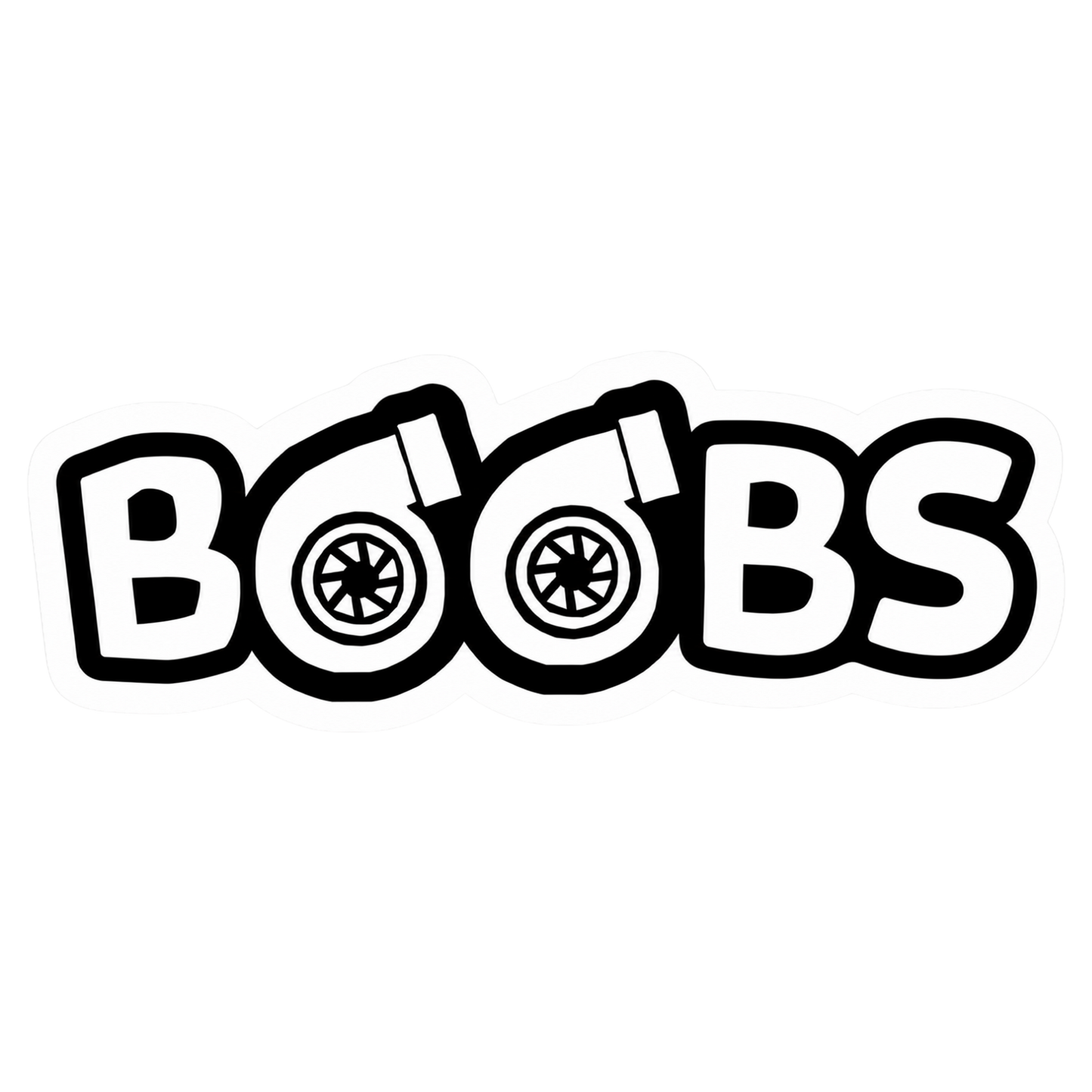 Naklejka BOOBS - turbo