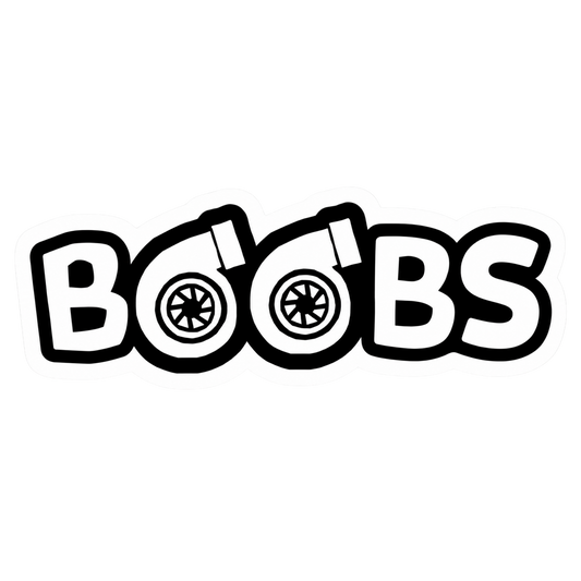 Naklejka BOOBS - turbo