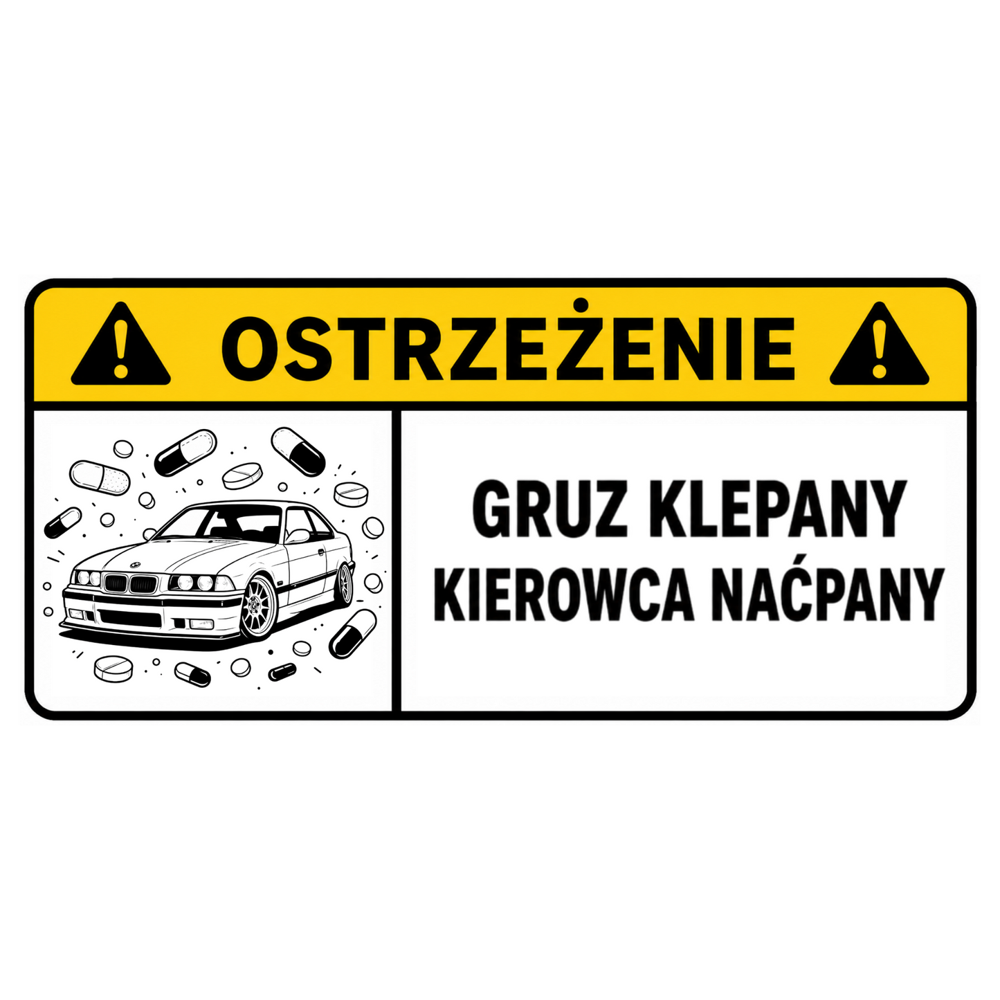 WARNING sticker – Remove tight clothing