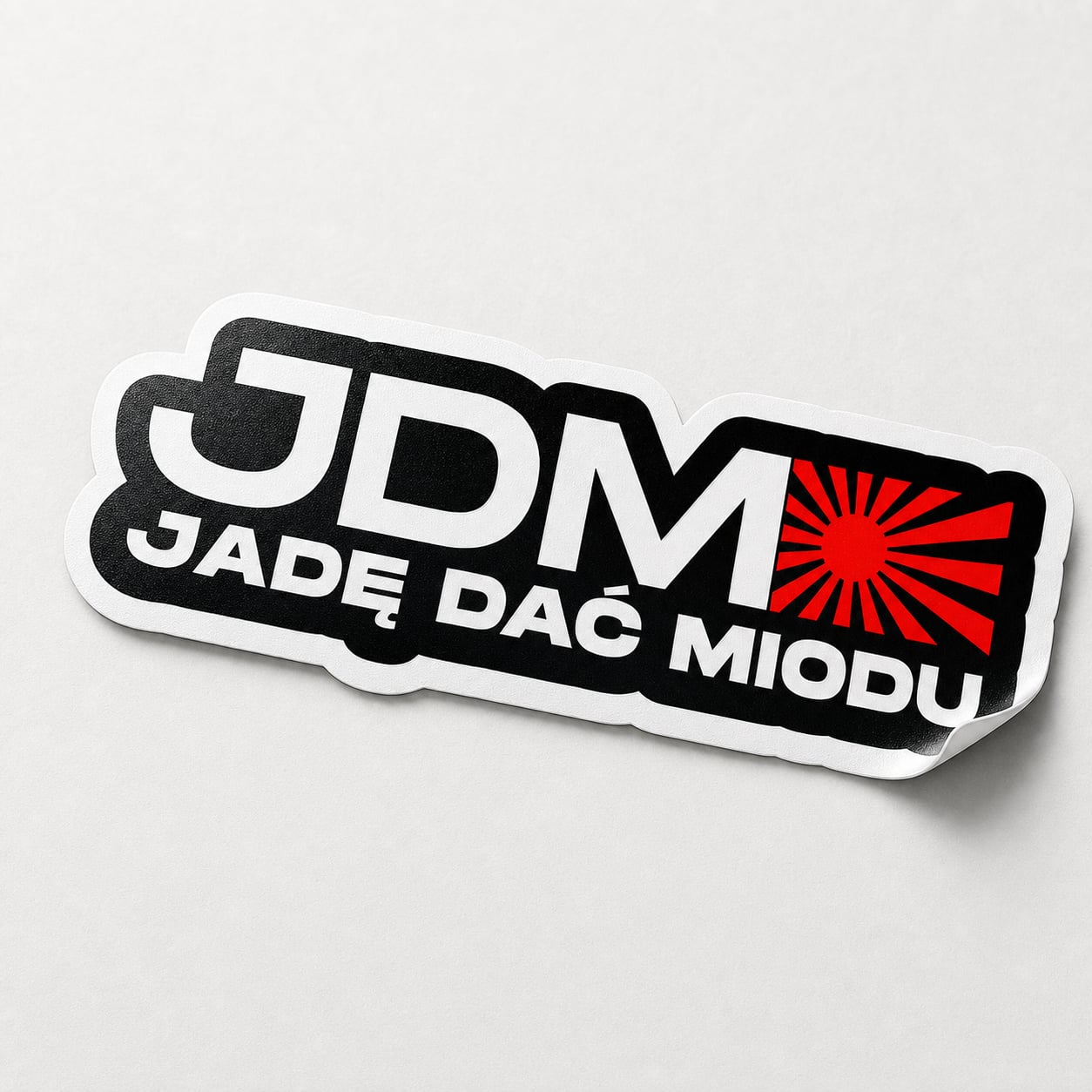 Naklejka JDM - Jadę dać miodu