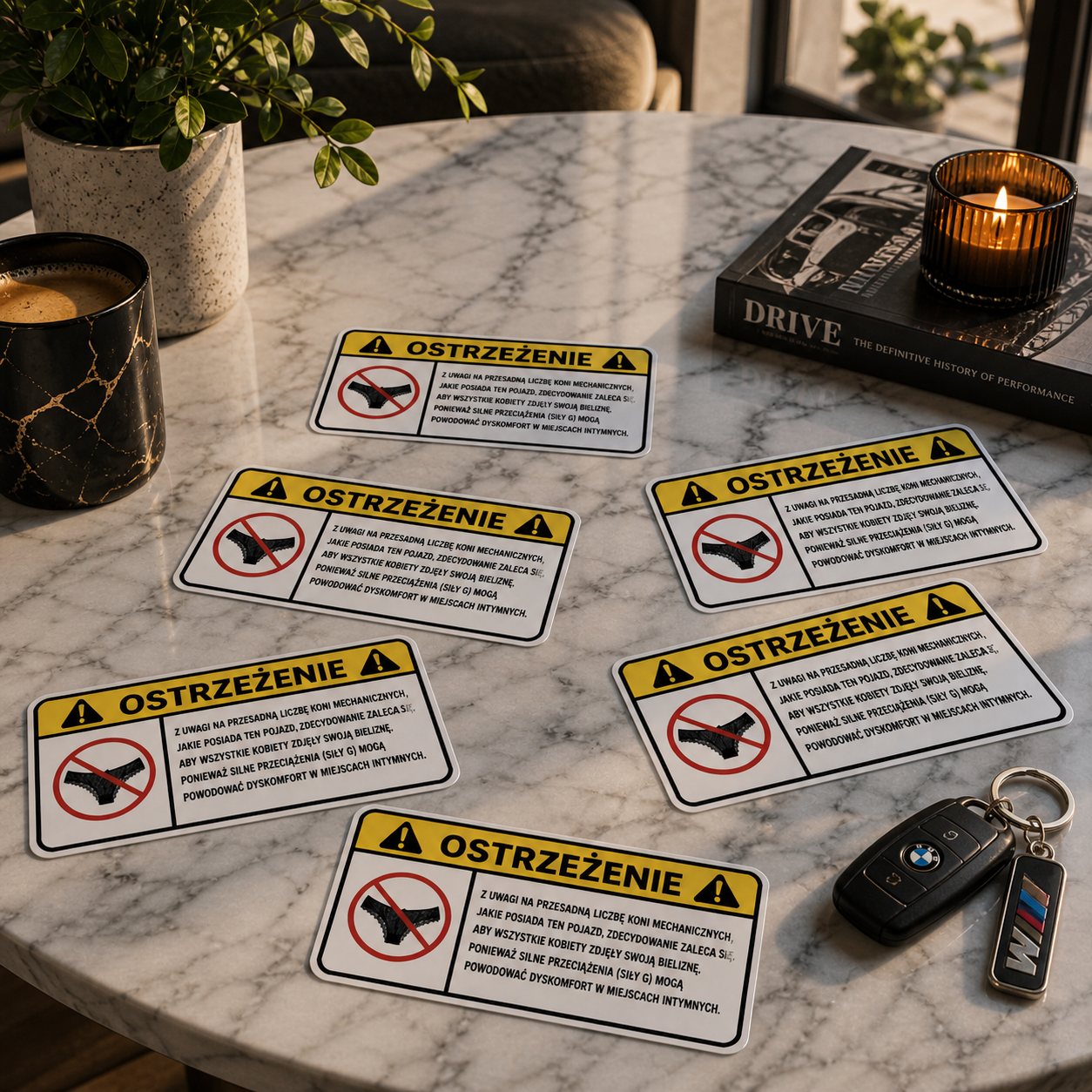 Sticker WARNING – Remove tight clothing v2