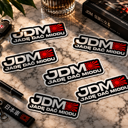 Naklejka JDM - Jadę dać miodu